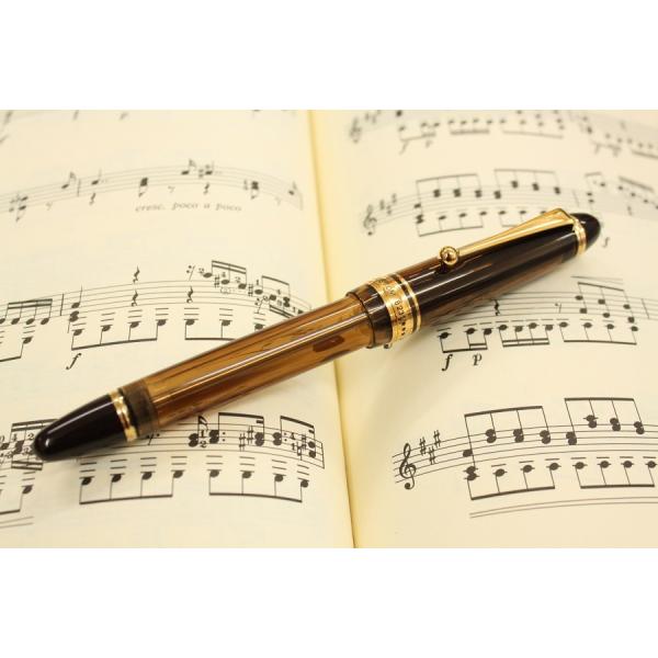 PILOT 万年筆 カスタム823 透明ブラウン FKK-3MRP-BN ペン種:各種《F