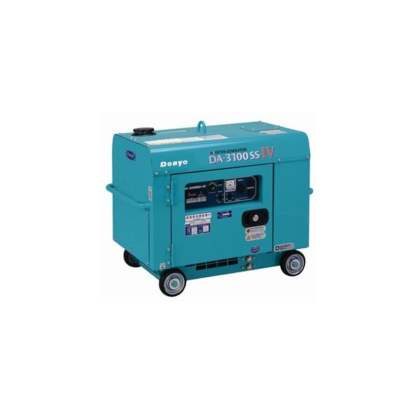 デンヨー 小型ディーゼル発電機 DA-3100SS-IV 3.1kVA インバータ 発電 