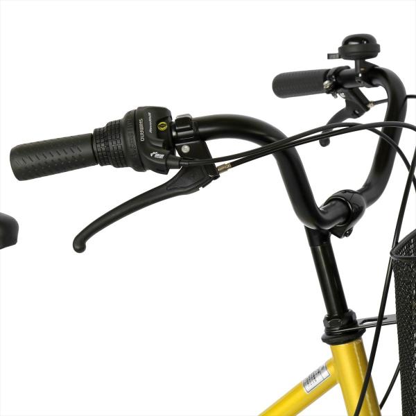 希少＞FIELD SUS CTB・シティバイク・26インチ・Wサス・イエロー