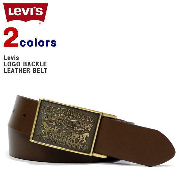 リーバイス ベルト Levi's (リーバイス) メンズ ロゴバックル