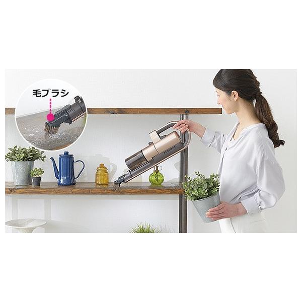 コードレス掃除機 花粉・ダニ対策 三菱 インスティック ズバキュー
