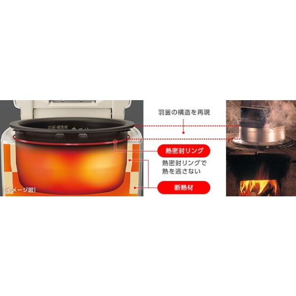 NJ-VW108-B 三菱 炊飯器 本炭釜 5.5合炊き-黒銀蒔 最新機種 /【Buyee