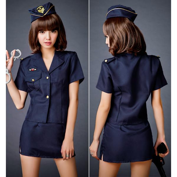 ハロウィン コスプレ ポリス用帽子 POLICE 警察 婦警 制服 ポリス 制服 婦警さん ハロウィン コスチューム コスプレ衣装