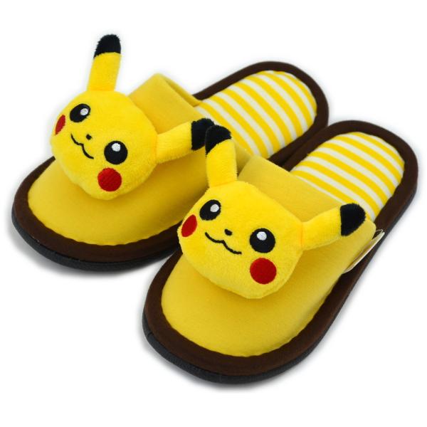 子供用 スリッパ ピカチュウマスコット イーブイマスコット ポケモン