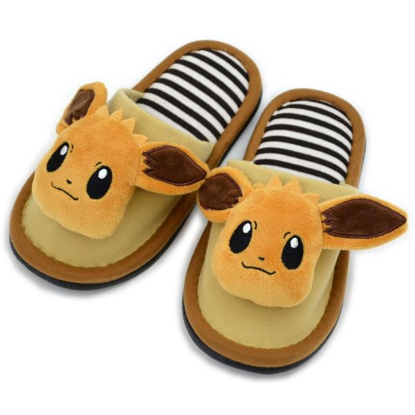 子供用 スリッパ ピカチュウマスコット イーブイマスコット ポケモン
