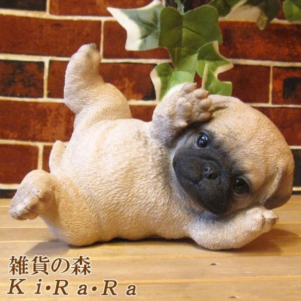 ★リアルすぎるパグ犬の置物だワン★ 81C9PCS22pL._UF894,1000_QL80_.jpg