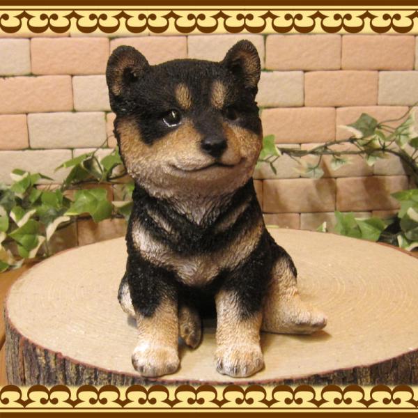 シバ犬 柴犬 可愛い ガーデン オブジェ 置物 （置物 動物 可愛い 犬の 