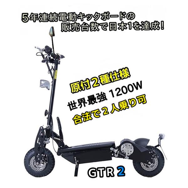 原付2種仕様(保安部品付)【 大型電動キックボード ZEEK GTR 2