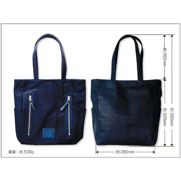 革蛸謹製 藍染牛革トートバッグ /【Buyee】