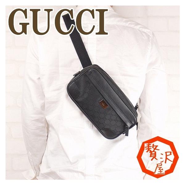 グッチ GUCCI バッグ メンズ ショルダーバッグ 斜めがけ ウエスト