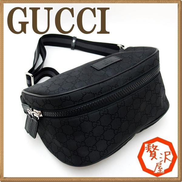 グッチ バッグ メンズ GUCCI ショルダーバッグ 斜めがけ ウエスト 
