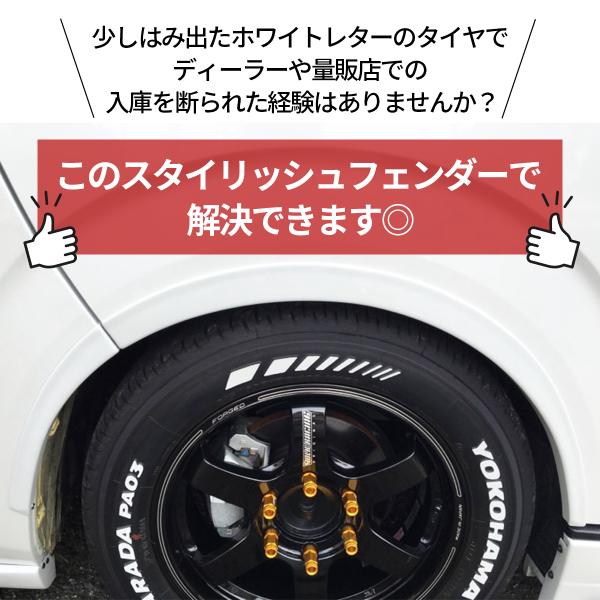 ハイエース オーバーフェンダー 車検対応 ダウンルック 塗装品 構造