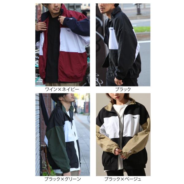 FILA ナイロンジャケット メンズ ジャケット ブルゾン アウター
