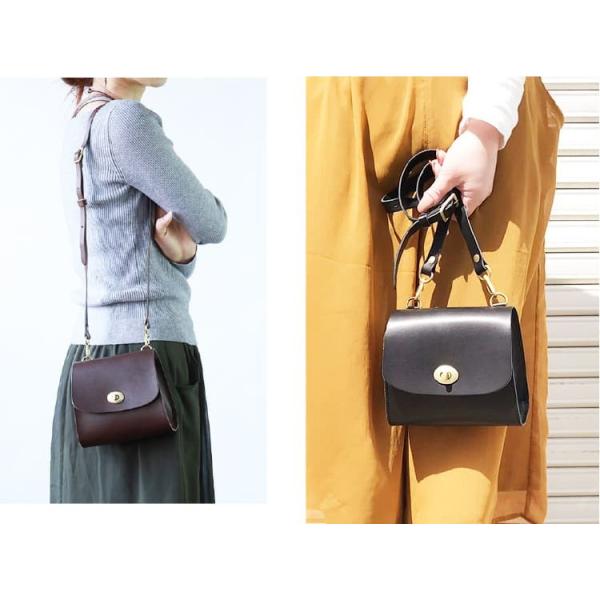 たー吉 TIDEWAY MINI SHOULDER L LOCK TIDEWAY 本革 メタルロック ミニ ショルダー バッグ METAL LOCK MINI