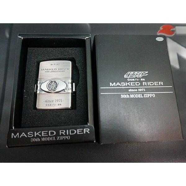 zippo 仮面ライダー MASKED RIDER 30th ベルトメタル 2001年製造 