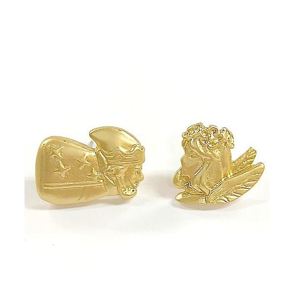 ジブリアクセサリー】耳をすませば ピアス ドワーフの王＆エルフの女王